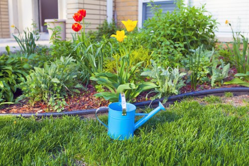 Garden irrigation system in Southwark